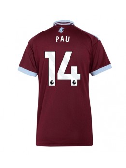 Ženski Nogometna dresi replika Aston Villa Pau Torres #14 Domači 2026-27 Kratek rokav Ženski Nogometna dresi replika Aston Villa Pau Torres #14 Domači 2026-27 Kratek rokav